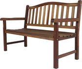 MaximaVida tuinbank Rainbow 130 cm geolied - uit exclusief mahoniehout