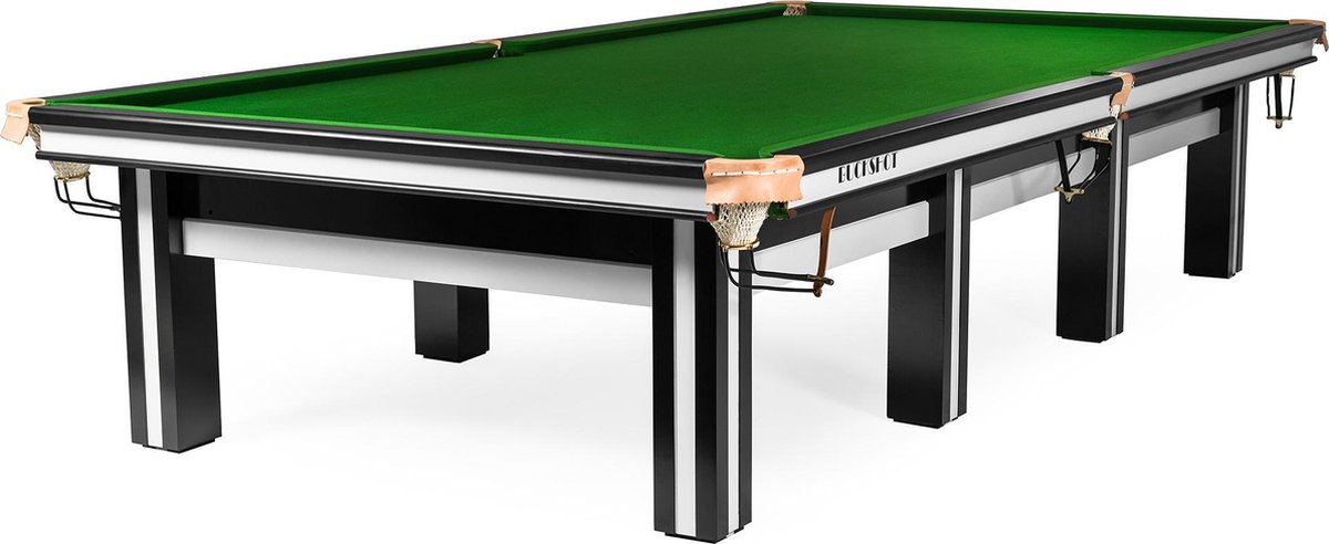 BuckShot Snookertafel Cambridge 12 ft groen | bol.com