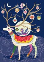Colourfeul Reindeer Greeting Card (GCX 842)