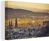 Canvas Schilderij Skyline - Gebouwen - Edinburgh - Schotland - 30x20 cm - Wanddecoratie