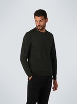 No Excess Sweater Mannen Donkergroen, Xxxl