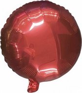 folieballon Globo 45 cm rood
