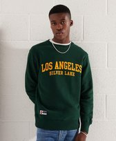 Superdry Heren Trui City College sweatshirt met ronde hals