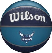 Wilson NBA Team Tribute Hornets - basketbal - blauw - maat 7
