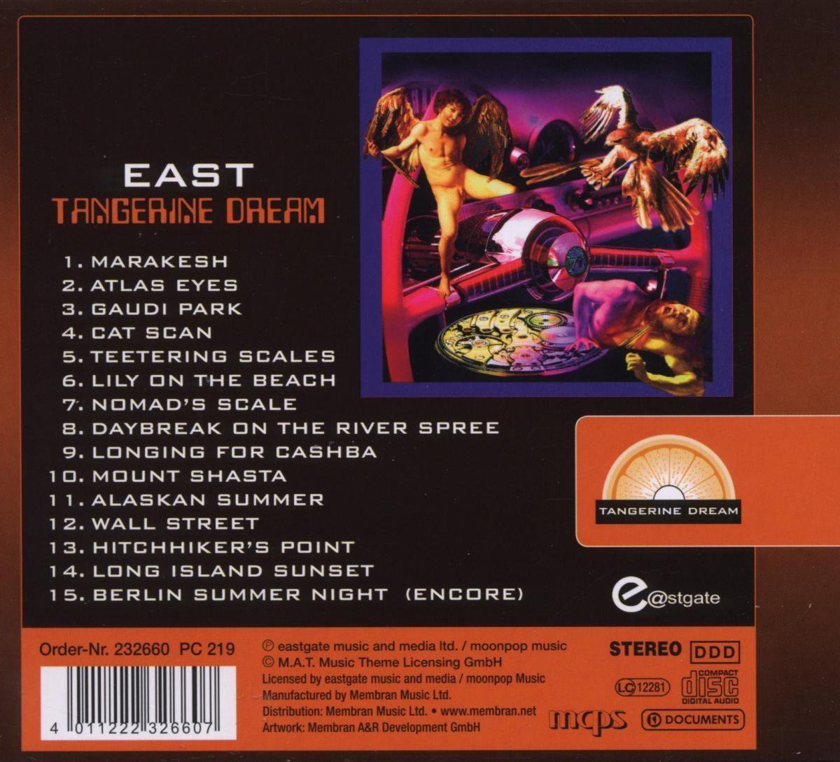 Tangerine Dream Inferno (CD), Tangerine Dream CD (album) Muziek bol