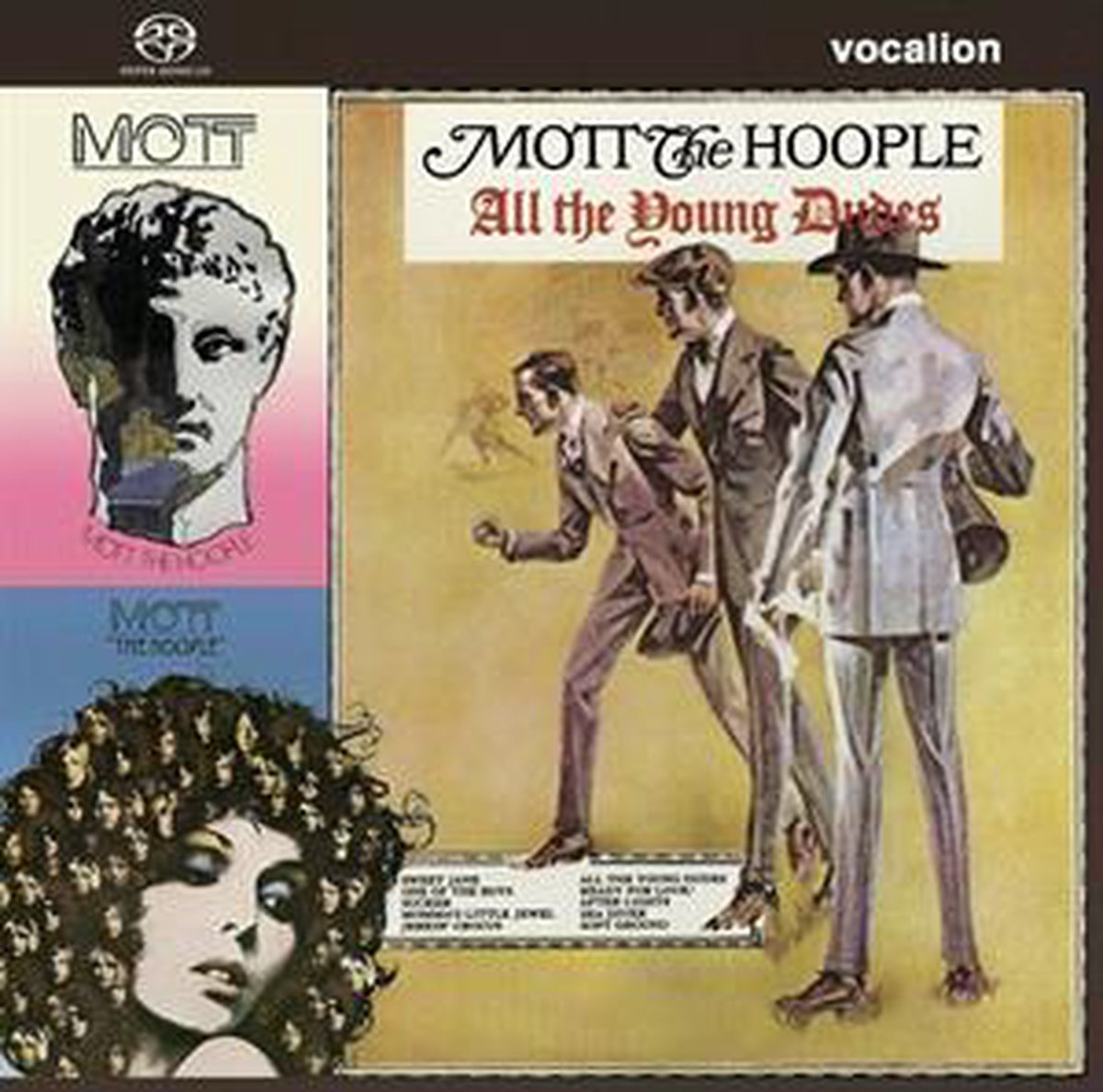 Mott The Hoople - Hoople/All The Young Dudes/Mott (CD)