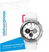 Telefoonglaasje Screenprotectors - Geschikt voor Samsung Galaxy Watch4 Classic - PMMA - (Dun/Flexibel) Plexiglas Screenprotector - Geschikt voor Samsung Galaxy Watch4 Classic - Beschermglas - Smartwatch