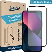 iPhone 13 Mini Screenprotector - Full Cover - Gehard glas - Transparant - Just in Case