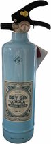 By Roon Fire Art - Dry Gin Design - brandblusser - 10cm bij 35 cm - 1 stuk - kunst - inclusief muurbeugel - Gin liefhebbers - Mancave - Fles dry gin - eye-catcher