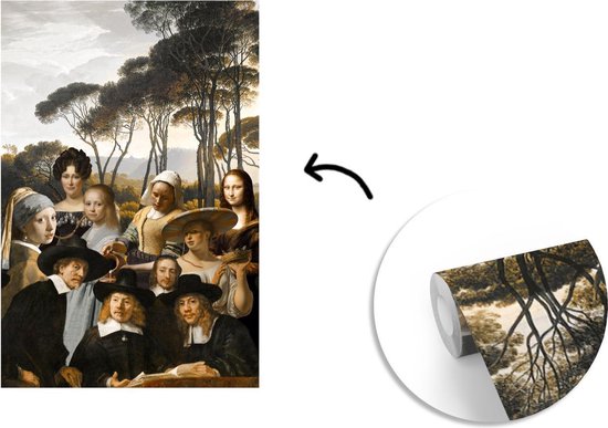Papier peint - Papier peint photo - Collage - Oude Meesters - Largeur 160 cm x Hauteur 240 cm