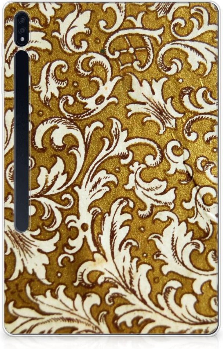 TPU Case Samsung Galaxy Tab S7 Plus | S8 Plus Barok Goud