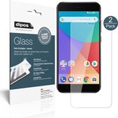 dipos I 2x Pantserfolie helder compatibel met Xiaomi Mi A1 Beschermfolie 9H screen-protector