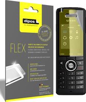 dipos I 3x Beschermfolie 100% compatibel met SNOM M65-C50 DECT Folie I 3D Full Cover screen-protector