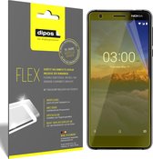 dipos I 3x Beschermfolie 100% compatibel met Nokia 44199 Folie I 3D Full Cover screen-protector