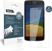 dipos I 2x Pantserfolie helder compatibel met Motorola Moto G5 Beschermfolie 9H screen-protector