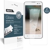 dipos I 2x Pantserfolie helder compatibel met Hisense HS-U971AE Beschermfolie 9H screen-protector