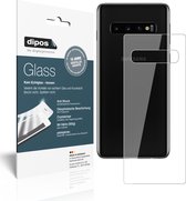 dipos I 2x Pantserfolie helder compatibel met Samsung Galaxy S10 Plus Rückseite Beschermfolie 9H screen-protector