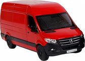 speelgoedauto Mercedes-Benz Sprinter 1:42 die-cast rood