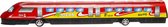 speelgoedtrein Modern Racing junior 37,5 cm rood