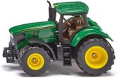 John Deere 6250R tractor 6,7 cm staal groen/geel (1064)