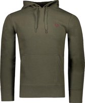 Fred Perry Sweater Groen Normaal - Maat XL - Heren - Herfst/Winter Collectie - Katoen