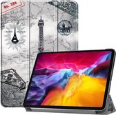 Etui Sleep Cover à 3 volets - iPad Pro 11 pouces (2018/2020/2021) - Tour Eiffel