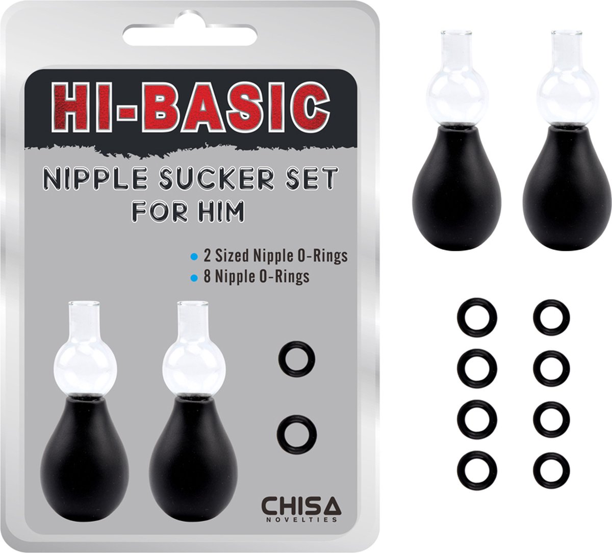 Goedkoopste CHISA - Nipple Sucker Set For Him