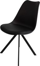 Plastic eetkamerstoelen Julia met kussen