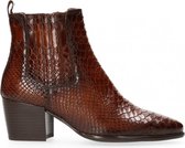 Van Dalen  - Chelsea Laarsje Met Hak Leer - Womens - Brown - 37