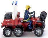 WIKING ATV Rosenbauer - Feuerwehr + FIGUUR schaalmodel 1:87