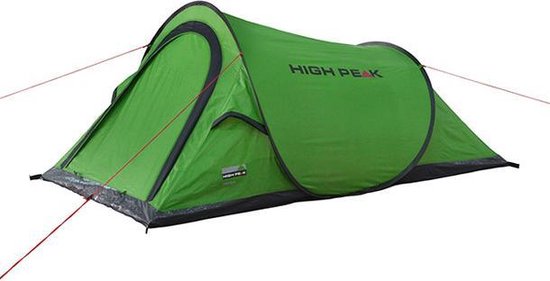 High Peak Campo Pop Up tent - 2 persoons - groene tent - 1,5 kg