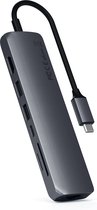 Satechi Type-C Slim Multiport Ethernet Adapter - Hub - Space Grey