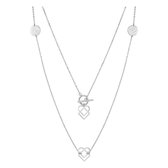 Liebeskind dames edelstalen ketting One Size Zilver 32016812