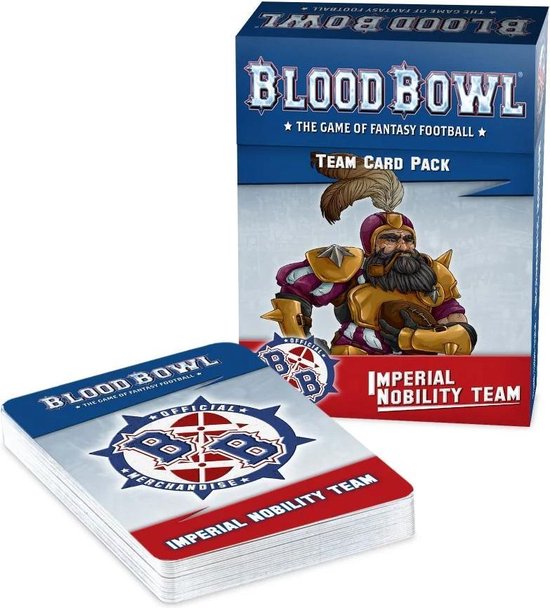 Thumbnail van een extra afbeelding van het spel Blood bowl: imperial nobility card pack
