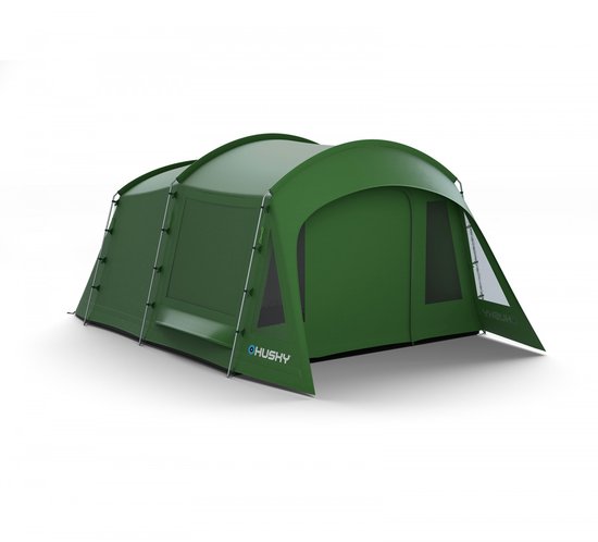 Husky Tent Caravan 12 Polyester 500 X 330 Cm - Groen - 5 Persoons