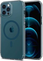 Spigen Ultra Hybrid MagSafe Case - Telefoonhoesje - Hoesje Geschikt voor Apple iPhone 12 Pro Max - Pacific Blauw
