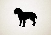 Boykin Spaniel - Silhouette hond - L - 75x89cm - Zwart - wanddecoratie