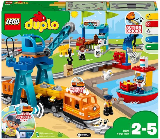 Afbeelding van LEGO DUPLO Goederentrein - 10875 speelgoed