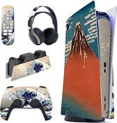 PlayStation 5 Accessoires -PlayVital Skin voor PS5 Console Digitale Regelmatige Editie PS5 Vinyl Skin Decal Sticker voor PlayStation 5, Dualsense Controller, oplaadstation, Headset, Media Afs