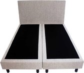 Bedworld Boxspring 160x190 - Seudine - Licht grijs (ONC90)