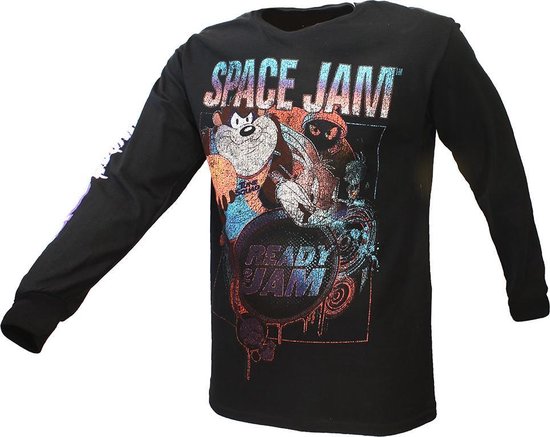 Jam Longsleeve T-Shirt Zwart 