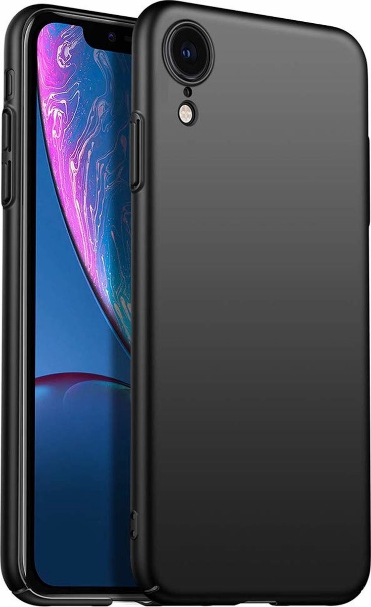 ShieldCase Ultra thin hoesje geschikt voor Apple iPhone Xr case - hardcover - hardcase - stevig hoesje - optimale bescherming - zwart