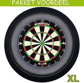 Mission Axis + Lena Dartbordverlichting Deluxe XL (Zwart)