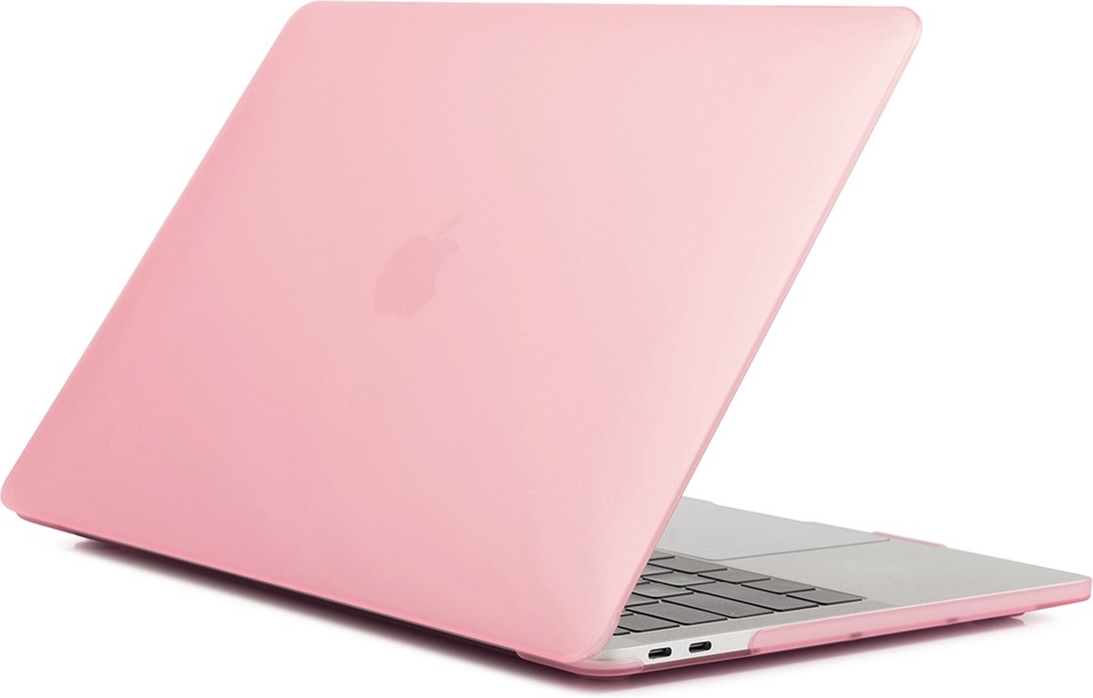 By Qubix MacBook Pro 16 inch case - Roze MacBook case Laptop cover Macbook cover hoes hardcase