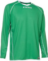 Patrick Girona105 Voetbalshirt Lange Mouw Heren - Groen / Wit | Maat: XL