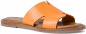 Tamaris Dames Slip-on schoen 1-1-27135-26 606 oranje wijd Maat: 40 EU