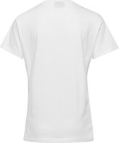 Hummel Go Cotton Logo T-Shirt Dames - Wit | Maat: L