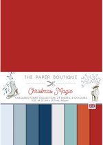The Paper Boutique Gekleurd Karton - Christmas Magic - A4 - 4x8 kleuren