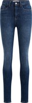 WE Fashion Dames high rise skinny jeans met 4- ways stretch