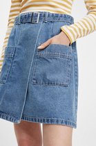 Pieces Rok Pcnamir Hw Mb Denim Skirt Bc 17116109 Medium Blue Denim Dames Maat - M